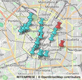 Mappa Via Broletto, 20121 Milano MI, Italia (1.45)