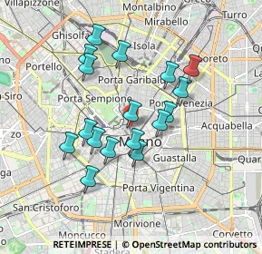 Mappa Via Broletto, 20121 Milano MI, Italia (1.55706)