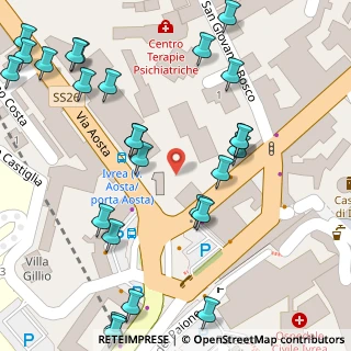 Mappa Piazza Gino Pistoni, 10015 Ivrea TO, Italia (0.06667)