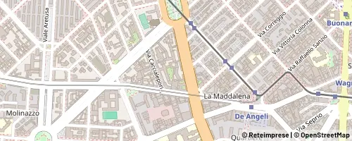 Mappa Milan