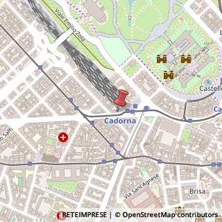 Mappa Via Giovanni Boccaccio, 2, 20123 Milano, Milano (Lombardia)