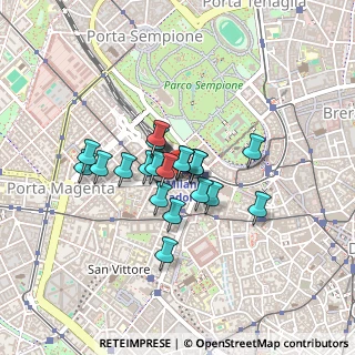 Mappa P.le Cadorna, 20123 Milano MI, Italia (0.291)
