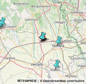 Mappa A4 Torino-Milano, 28060 Novara NO, Italia (22.37462)