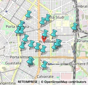 Mappa Corso Plebisciti, 20129 Milano MI, Italia (0.88)