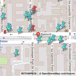 Mappa Corso Plebisciti, 20129 Milano MI, Italia (0.084)