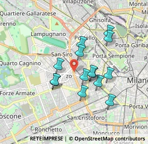 Mappa Viale Ranzoni Daniele, 20149 Milano MI, Italia (1.44857)