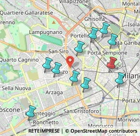 Mappa Viale Ranzoni Daniele, 20149 Milano MI, Italia (1.92636)