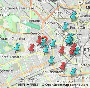 Mappa Viale Ranzoni Daniele, 20149 Milano MI, Italia (1.999)