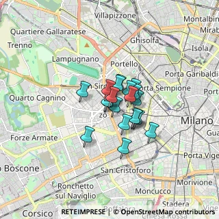Mappa Viale Daniele Ranzoni, 20149 Milano MI, Italia (0.9065)