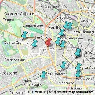 Mappa Viale Daniele Ranzoni, 20149 Milano MI, Italia (2.14294)