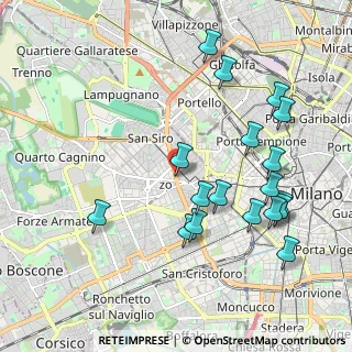 Mappa Viale Daniele Ranzoni, 20149 Milano MI, Italia (2.16833)