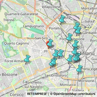 Mappa Viale Ranzoni Daniele, 20149 Milano MI, Italia (2.13059)