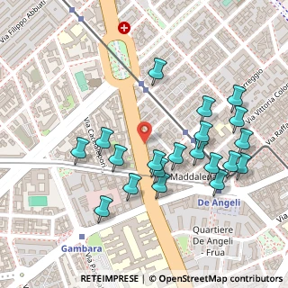 Mappa Viale Daniele Ranzoni, 20149 Milano MI, Italia (0.2505)