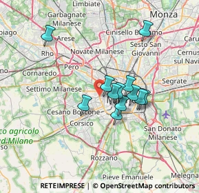 Mappa Viale Ranzoni Daniele, 20149 Milano MI, Italia (5.25667)