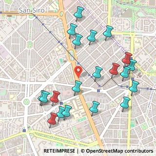 Mappa Viale Ranzoni Daniele, 20149 Milano MI, Italia (0.5865)