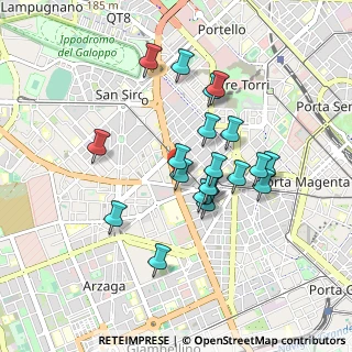 Mappa Viale Ranzoni Daniele, 20149 Milano MI, Italia (0.7695)
