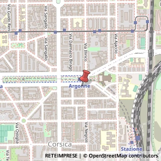 Mappa Via Negroli, 55, 20133 Milano, Milano (Lombardia)