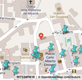 Mappa Piazza Del Teatro, 10015 Ivrea TO, Italia (0.107)