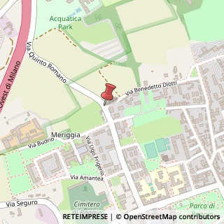 Mappa Via Benedetto Diotti, 61/5, 20122 Milano, Milano (Lombardia)