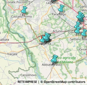 Mappa Via Monte Grappa, 20013 Magenta MI, Italia (9.1955)