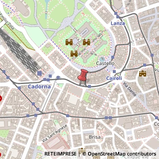 Mappa Foro Buonaparte, 53, 20121 Milano, Milano (Lombardia)