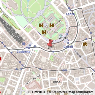 Mappa Foro Buonaparte, 59, 20121 Milano, Milano (Lombardia)