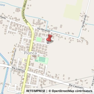 Mappa Via Don Arcangelo Masetto,  19, 35010 Vigonza, Padova (Veneto)