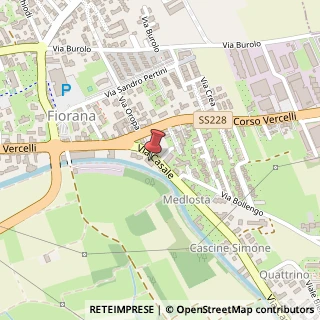 Mappa Via C. Casale, 2A, 10015 Ivrea, Torino (Piemonte)