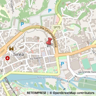 Mappa Piazza fillak, n.2, 10015 Ivrea, Torino (Piemonte)