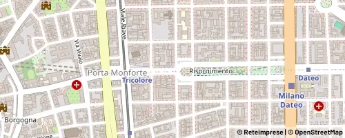 Mappa Mailand