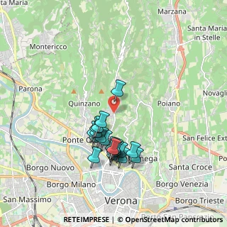 Mappa Via Benedetto Zampieri, 37127 Avesa VR, Italia (1.6295)
