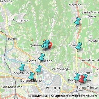 Mappa Via Benedetto Zampieri, 37127 Avesa VR, Italia (2.27538)