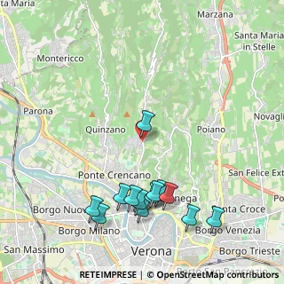 Mappa Via Benedetto Zampieri, 37127 Avesa VR, Italia (2.32154)
