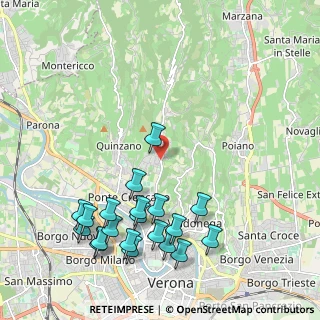 Mappa Via Benedetto Zampieri, 37127 Avesa VR, Italia (2.4445)