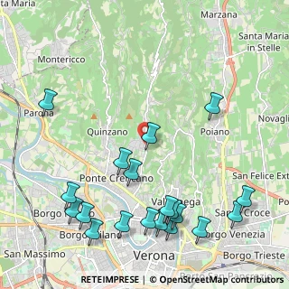Mappa Via Benedetto Zampieri, 37127 Avesa VR, Italia (2.66105)