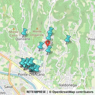 Mappa Via Benedetto Zampieri, 37127 Avesa VR, Italia (1.143)