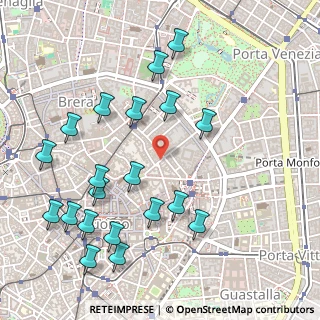 Mappa Via Pietro Verri, 20121 Milano MI, Italia (0.5855)