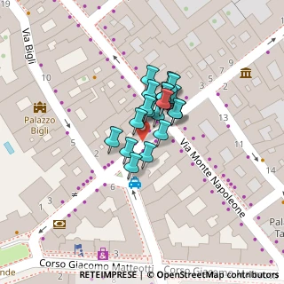 Mappa Via Monte Napoleone, 20129 Milano MI, Italia (0)