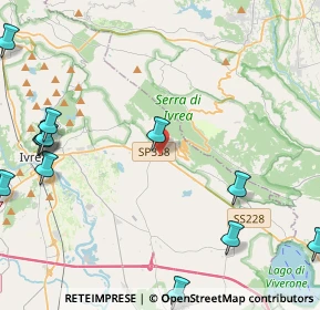 Mappa SP228, 10012 Bollengo TO, Italia (6.40538)