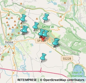 Mappa SP228, 10012 Bollengo TO, Italia (2.63545)