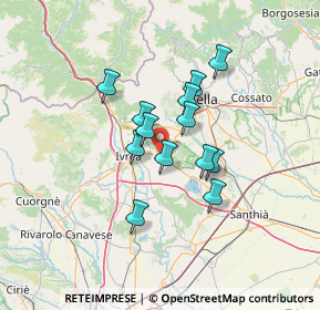 Mappa SP228, 10012 Bollengo TO, Italia (9.85538)