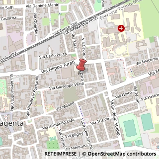 Mappa Via Zara, 23, 20013 Magenta, Milano (Lombardia)