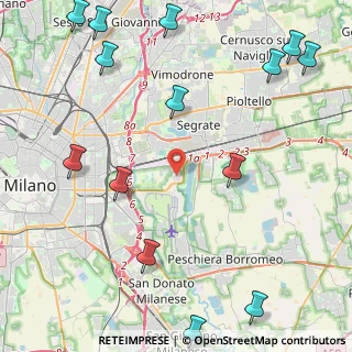 Mappa Di Segrate, 20054 Novegro MI, Italia (6.35133)