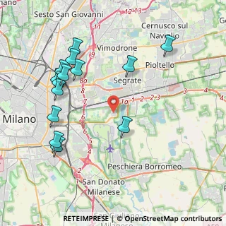 Mappa Di Segrate, 20054 Novegro MI, Italia (4.51857)