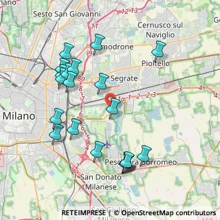 Mappa Di Segrate, 20054 Novegro MI, Italia (4.2595)
