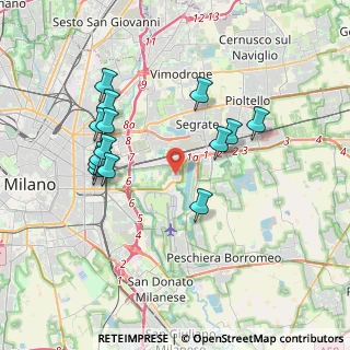 Mappa Di Segrate, 20054 Novegro MI, Italia (3.68214)