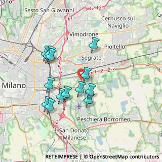 Mappa Di Segrate, 20054 Novegro MI, Italia (3.36429)