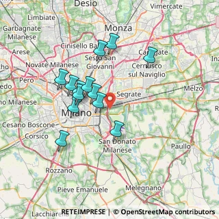 Mappa Via Privata Taverna, 20134 Milano MI, Italia (6.34692)