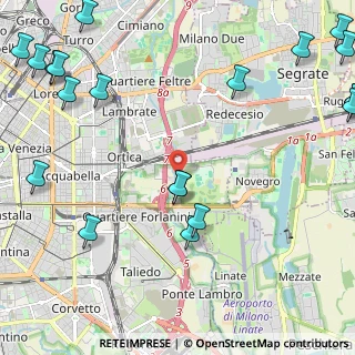 Mappa Via Privata Taverna, 20134 Milano MI, Italia (3.323)