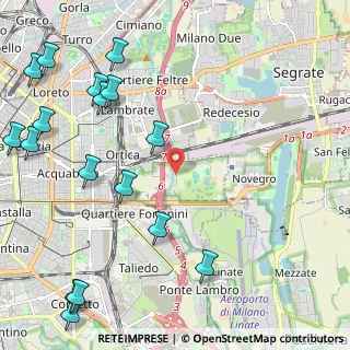 Mappa Via Privata Taverna, 20134 Milano MI, Italia (3.06647)